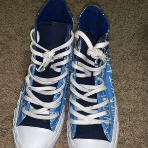 Blue Converse